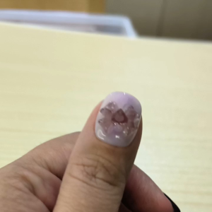 10 PCS PRESS ON NAILS. HANDMADE NAILS SIZE M