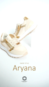 SEPATU EMORY VERANY HDLEMO5873 SNEAKERS WANITA Sneakers Wanita Kulit Sintetis Sepatu Casual Medium Cut - Lazada