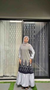 ZUDEVA-ALUNA Set Couple Family Tenun Kondangan Pasangan Lamaran Sarimbit Seragam Lebaran 2025