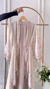 SIG SET DRESS OUTER ESMIRA DRESS FREE OUTER TERLARIS BEST SELLER VIRAL TERKINI GAMIS MAXI DRESS