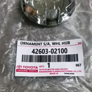 [42603-02100] ORIGINAL CHROME 1PCS Toyota Vios Altis Camry Avanza 57mm Diameter Sport Rim Center Wheel Cap Cover