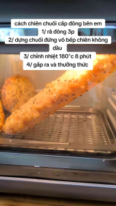 Chuối chiên sẵn combo thùng 12 trái ( Vua Chuối Chiên sài gòn)