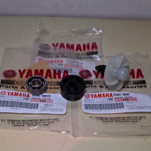 paketan seal water pump jupiter mx vixion+as kipas+bearing 6000 yamaha jupiter mx 135 vixion mx lama