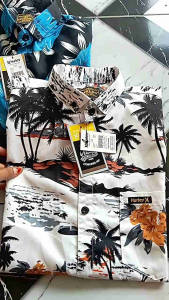 Paket HEMAT Kemeja motif / Kemeja surfing / kemeja pantai 85 ribu dpt 3 pcs Lengan pendek