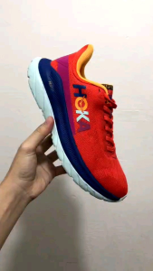 Sepatu Hoka One One Mach 4 Fiesta Reflective Running Shoes