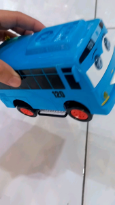 Mainan Bus Tayo Dancing Bis Tayo Jogget Jalan Bump Go Nyala Musik Dan Lampu no 1804B