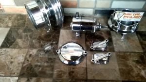 Batu Poles Hijau Dan Finising Pink Set Lengkap