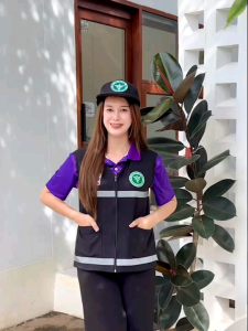 เสื้อกั๊กปักหน่วยงาน​ ​ สาสุข