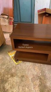 Kabinet Meja TV Aesthetic Model "S" Dengan Panjang 25 Meter Furniture untuk Dekorasi Rumah