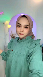 COD Chika blouse baby crush LD 120cm LD 130cm Atasan Korean style