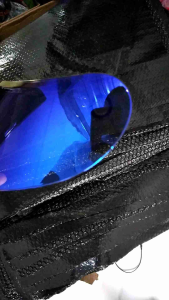 Kaca Helm KYT VENDETTA IRIDIUM SILVER & Visor KYT Vendetta 2