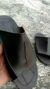 sandal full kulit pria sandal selop sandal selop