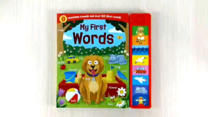IGLOO My First Words Super Sound Book with 8 Awesome Sounds and Over 50 First Words