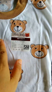 R017-R018 ROMPER BAYI NEWBORN 0-6 BLN PLAYSUIT BAYI MODEL BEAR LUCU disayangbayi