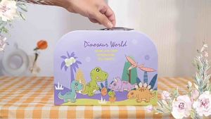 Bộ đồ chơi Vali trà bánh Afternoon Tea Set 46 chi tiết họa tiết hoa Vali Trà bánh Ngựa Ponny kèm tháp bánh cho bé