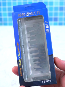 Pisau IC Pembersih Lem BGA 30 in 1 Set Hard & Flexible Blade TE-019