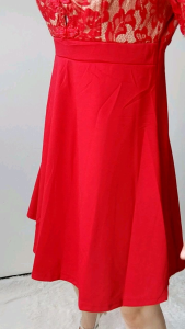 0550 CNY Yifei Lace Cheongsam Dress Imlek