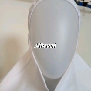 Bergo Hijab Umroh Haji Bersaku Khadijah Jumbo Bahan Katun Free Sejadah Muka