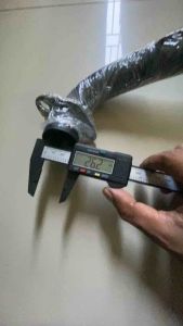 Leheran Knalpot Fiz R / force 1 sirip plat tebal 1 mm pnp siap pasang