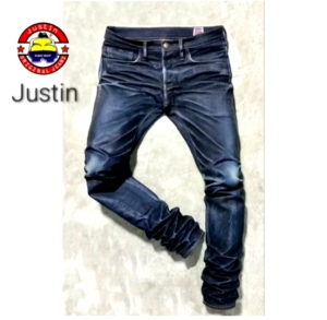 Justinกระบอกเล็กเฟดทั้งตัวสปริงปลายขาริมแดง(มีสินค้าพร้อมส่ง)