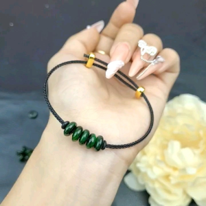 Vòng cáp ngũ điếu Cẩm thạch sơn thủy