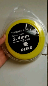 Trimmer Line Tali Senar Potong Rumput 24mm x 50m