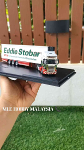 Eddie Stobart Temperature Control Scania Trailer 1/76 Oxford Diecast display model Lori Panjang