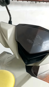 NERT+ SCRATCH REMOVER Penghilang Baret halus rubbin compund with Active Wax Wet look. Mobil/Motor/Helm Paint Protection Glossy Effect