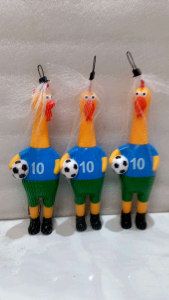 Mainan Ayam Karet Pencet Bunyi Nyala Lampu Ayam Ngok