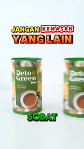 DETOGREEN Paket Teh Detox Sistem Pencernaan 2 Pcs Free Bubble