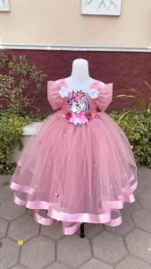 Dress tutu pita hello kitty gaunanak