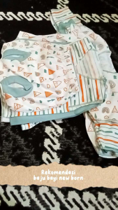 Baju Bayi Baru Lahir 1pcs bahan premium double PE pilihan
