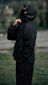 Jaket Gropcore Pria Wanita Indigo - Jacket Gunung Mendaki Gorpcore Sport Montain Waterproof anti air
