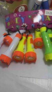 Gantungan Senter Jumbo Warna Isi 12Pcs Random Warna
