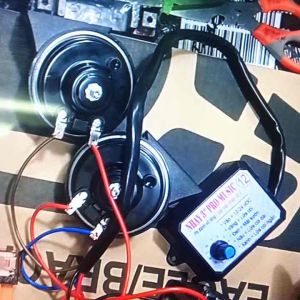 NHAY 3+ PRO RAPID HORN REALAT/ 12TONES/UNIVERSALFOR TRUCK CAR/MOTOR/W/ RELAY SET