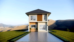 แบบบ้านปั้นหยา 2 ชั้น