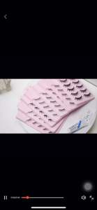 5 pasang bulu mata palsu untuk makep douyin