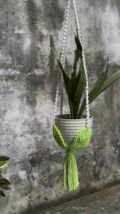 Macrame Plant Hanger Leaf Style Plant hanging