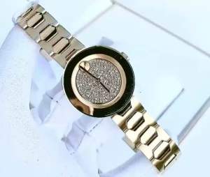 ĐỒNG HỒ NỮ CHÍNH HÃNG Movado 3600492 Bold Gold Quartz Gold Dial & Stainless Steel For Women
