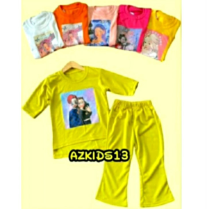 ALMIRA Setelan Anak Terbaru | Setelan Anak Viral Model Slebew | Stelan Anak Perempuan