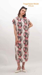 DASTER PANJANG SEMATA KAKI MOTIF TERBARU VIRAL KEKINIAN