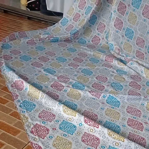 Kain Silk Armani Premium Motif Harga Setengah Metr