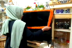 Bando TV Android Smart Digital LED 50-53 Inch Kain Rasfur Polos - Sarung Wadah TV Kotak