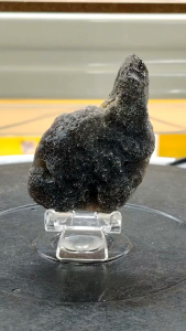 Natural Indonesia Agni Manitite(Pseudo-Tektite)Rough Stone Ornament T04