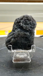 Natural Indonesia Agni Manitite(Pseudo-Tektite)Rough Stone Ornament T06