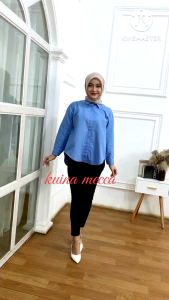 RIKA TOP BLOUSE VARIASI KANCING BELAKANG
