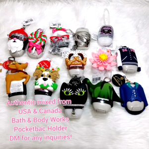 Authentic Bath & Body Works Pocketbac Holder only. Hand Sanitizer not included
