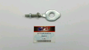 Setelan Rantai Smash (Harga Per 1 PCS) - Stelan Rante Anting Anting Chain Adjuster + Plat Suzuki Smash Lama Old 110
