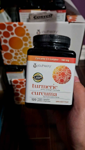 Viên uống nghệ Youtheory Turmeric Extra Strength Formula của Jameison 500mg 120 viên