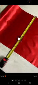 (现货🇲🇾) 宽度 Width 20cm 30cm 35cm48 cm❤️(整卷)亮面红布🩷挂门红布❣️门彩❤️入伙🇲🇾Red Cloth by roll